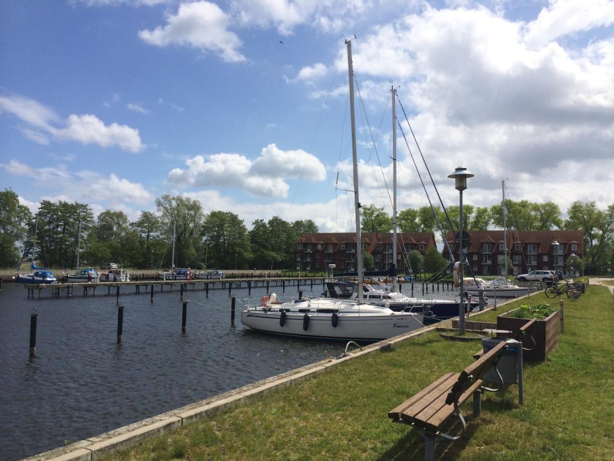 Blick Auf Yachthafen An Der Ostsee Ueckermünde Eksteriør bilde
