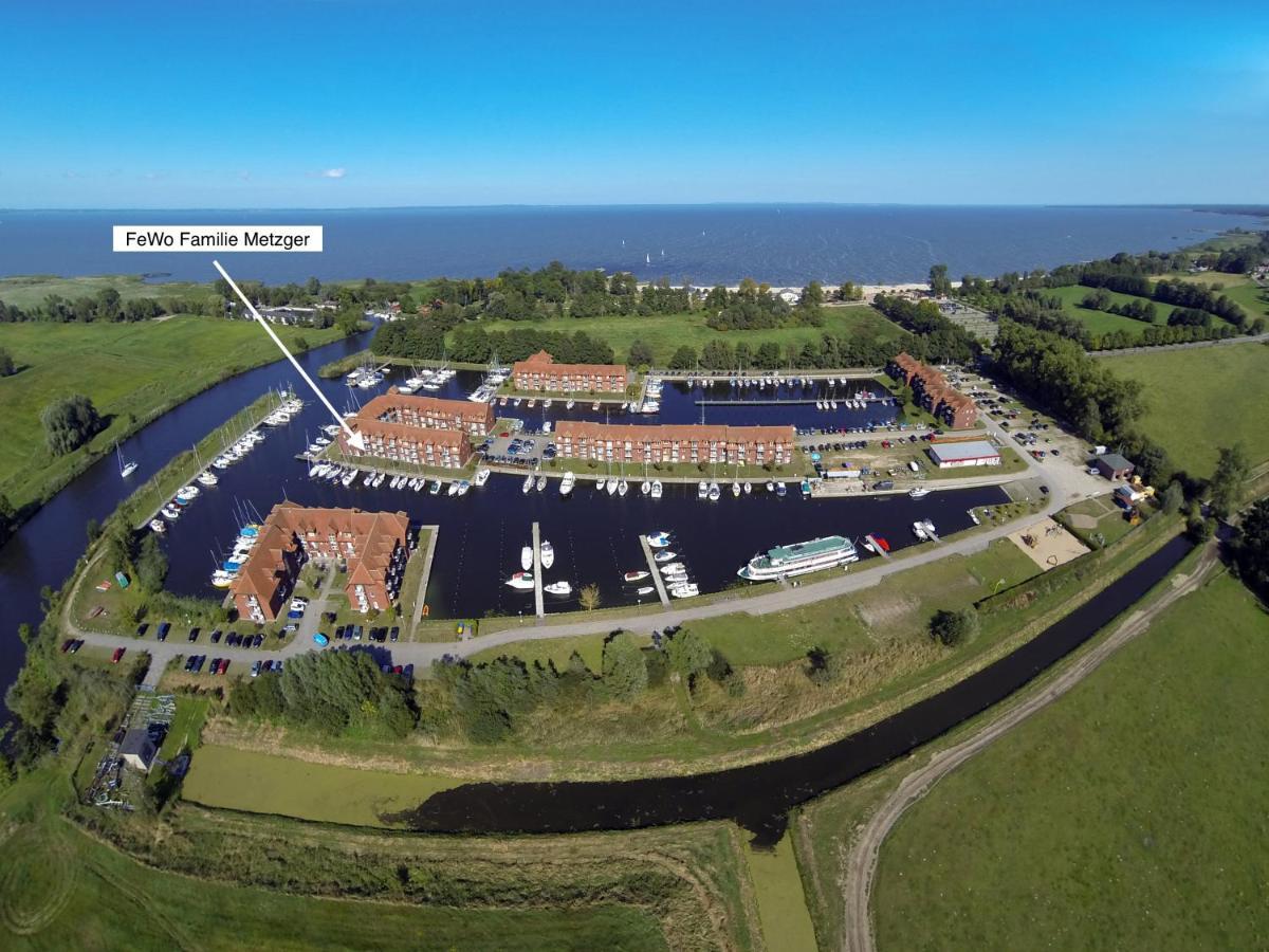 Blick Auf Yachthafen An Der Ostsee Ueckermünde Eksteriør bilde